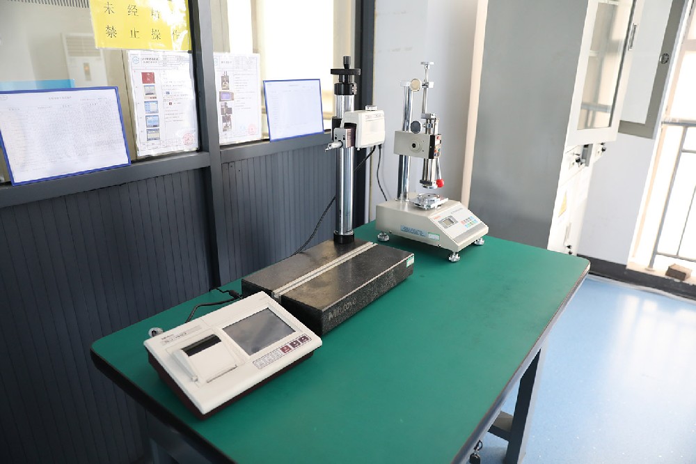 Surface roughness detector and electronic digital display spring tension and compression testing machine